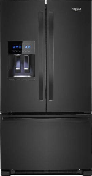 Whirlpool® 24.7 Cu. Ft. French Door Refrigerator-Black