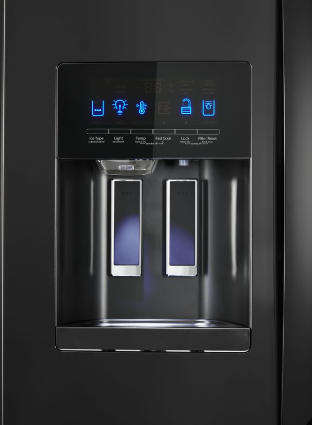 Whirlpool® 24.7 Cu. Ft. Black Freestanding French Door Refrigerator-3