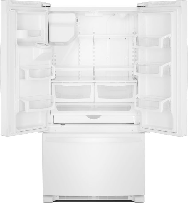 Whirlpool® 24.7 Cu. Ft. French Door Refrigerator-White-2