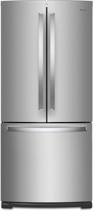Whirlpool® 19 Cu. Ft. Fingerprint Resistant Stainless Steel French Door Refrigerator