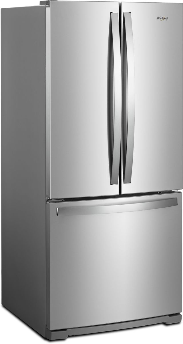 Whirlpool® 19.7 Cu. Ft. French Door RefrigeratorFingerprint Resistant