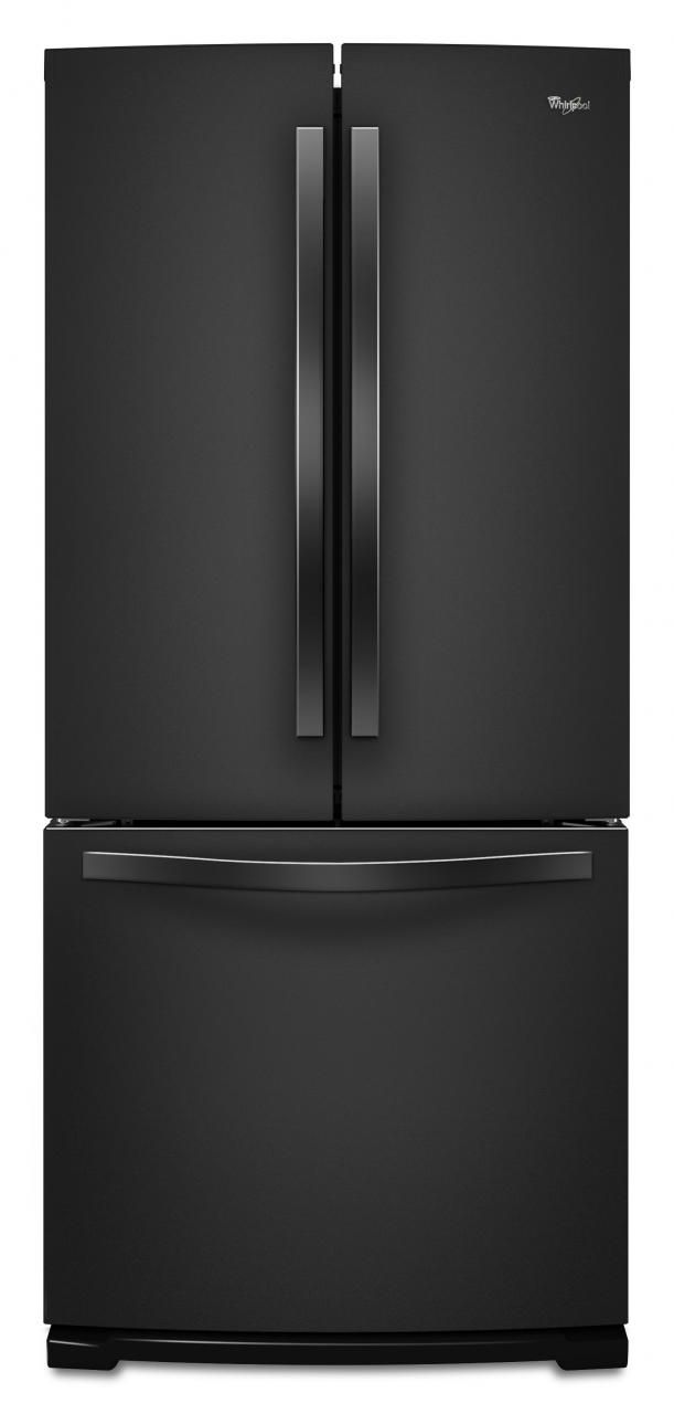 Whirlpool® 19.6 Cu. Ft. French Door Refrigerator-Black