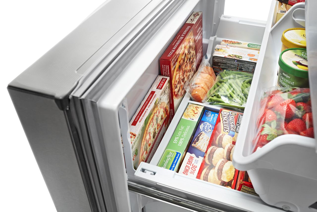 Réfrigérateur à portes françaises de 36 po Whirlpool® de 24,8 pi³ - Acier en inox résistant aux empreintes digitales 5