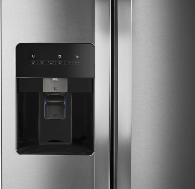 Whirlpool® 33 in. 21.4 Cu. Ft. Monochromatic Stainless Steel Side-By-Side Refrigerator-2