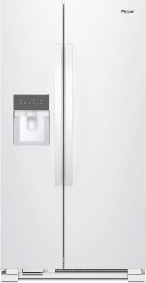 Whirlpool® 25 Cu. Ft. White Side-By-Side Refrigerator