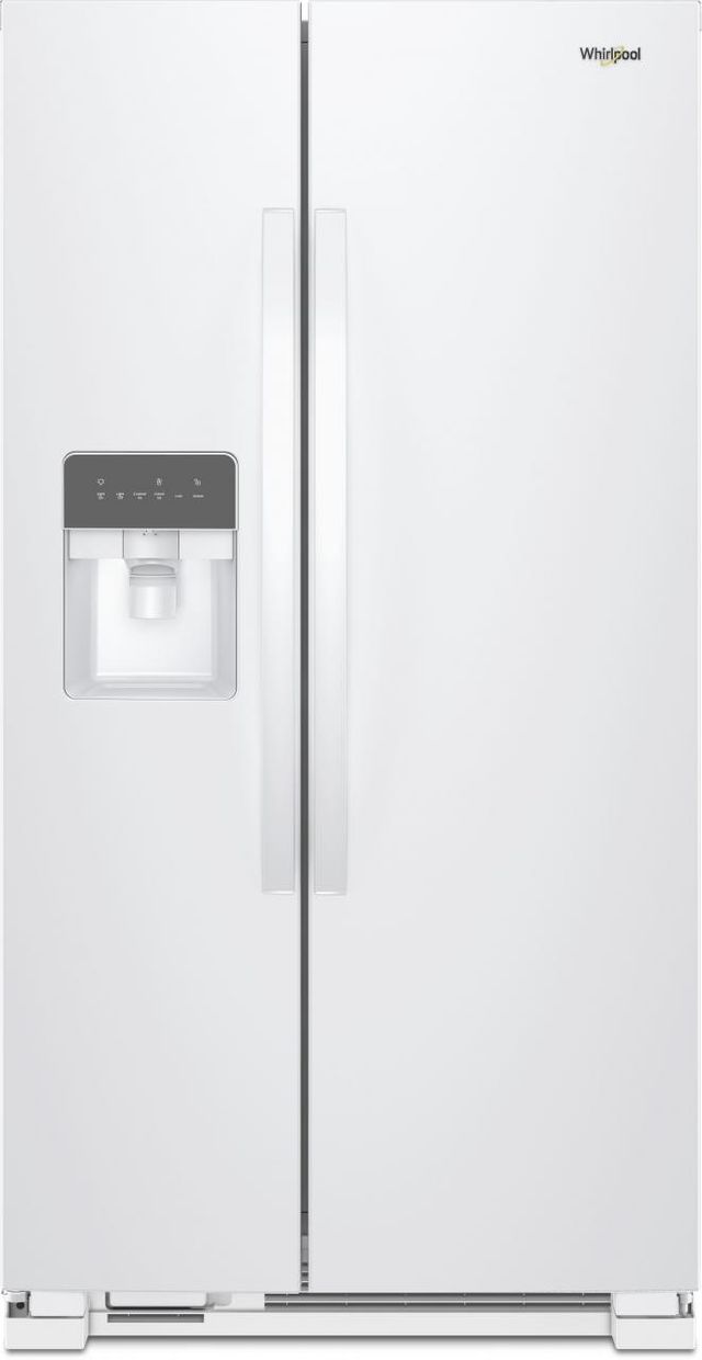 Whirlpool® 24.6 Cu. Ft. Monochromatic Stainless Steel Side-By-Side Refrigerator 6