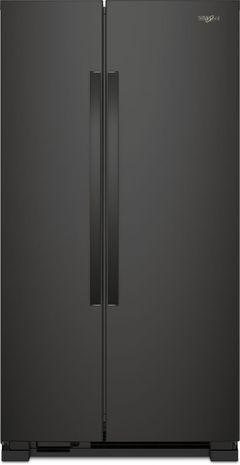 Réfrigérateur côte-à-côte de 36 po Whirlpool® de 25.1 pi³ - Noir