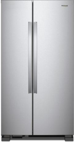 Réfrigérateur côte-à-côte de 36 po Whirlpool® de 25.1 pi³ - Acier inoxydable monochromatique