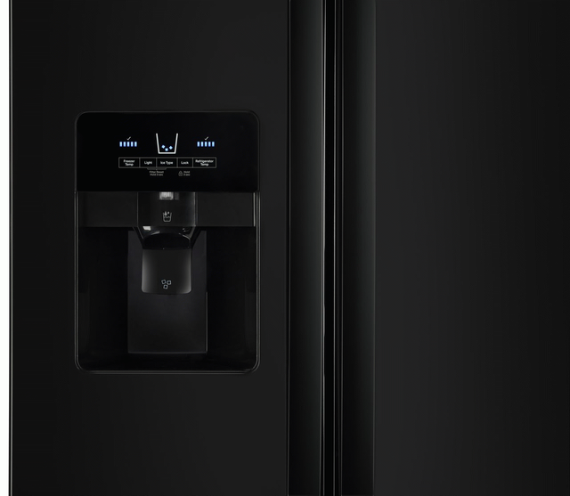 Whirlpool® 21.4 Cu. Ft. Black Side-by-Side Refrigerator 4