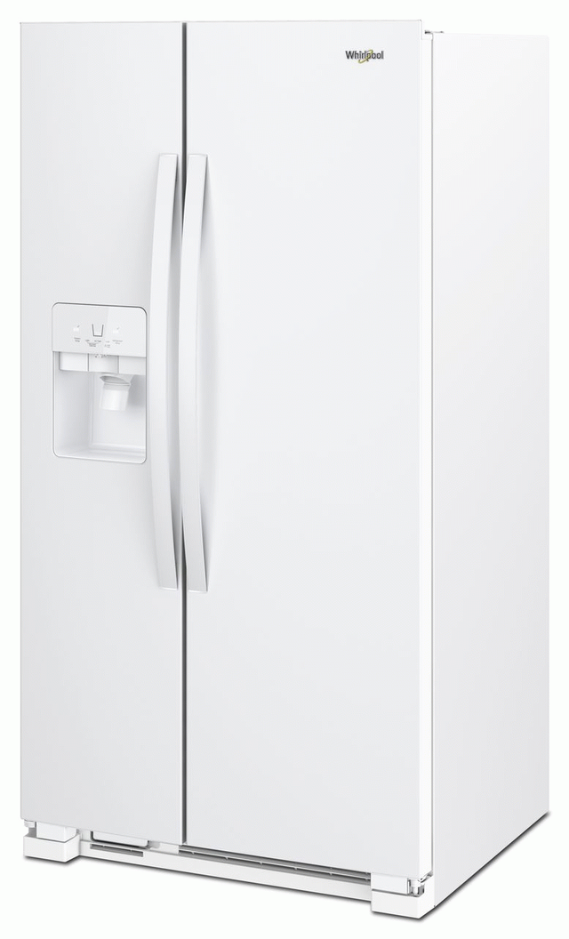 Réfrigérateur côte-à-côte de 33 po Whirlpool® de 21,4 pi³ - Blanc 1