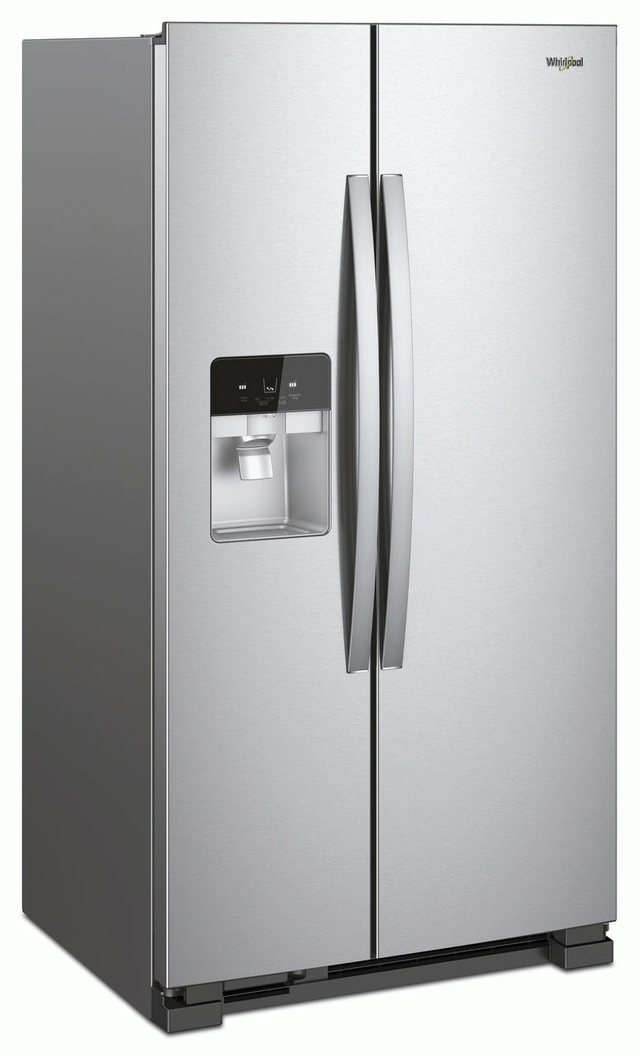 Whirlpool® 21.4 Cu. Ft. Side-by-Side Refrigerator-Fingerprint Resistant Stainless Steel