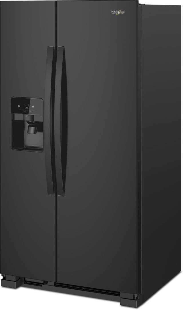 Whirlpool® 25 Cu. Ft. Side-by-Side Refrigerator-Black-3