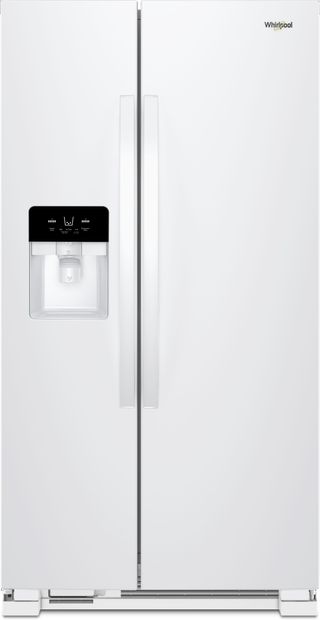 Whirlpool® 24.5 Cu. Ft. Side-by-Side Refrigerator-White