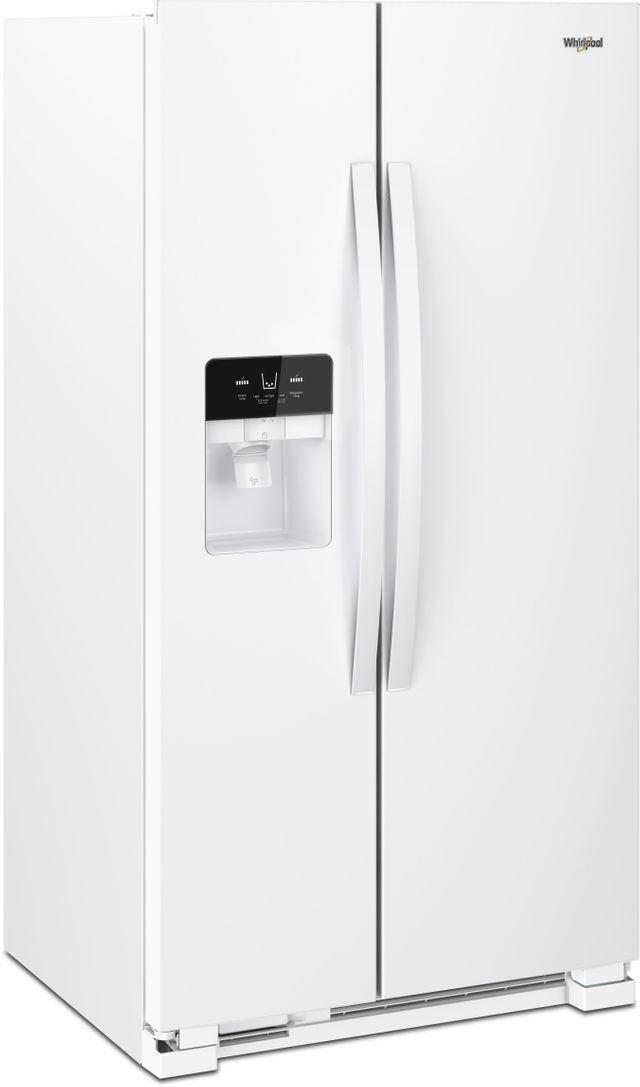 Whirlpool® 24.5 Cu. Ft. Side-by-Side Refrigerator-White-2