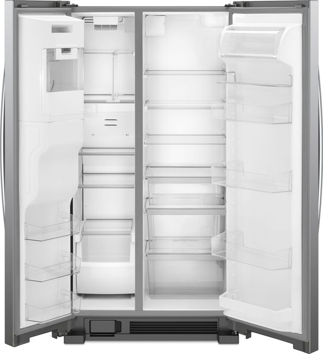 Réfrigérateur côte-à-côte de 36 po Whirlpool® de 24,5 pi³ - Acier inoxydable résistant aux traces de doigts 10