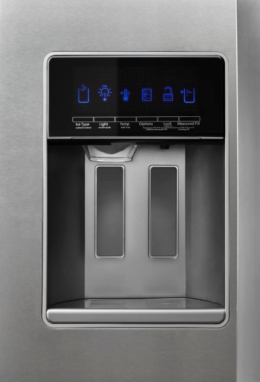 Réfrigérateur côte-à-côte de 36 po Whirlpool® de 28,5 pi³ - Acier inoxydable résistant aux traces de doigts 3