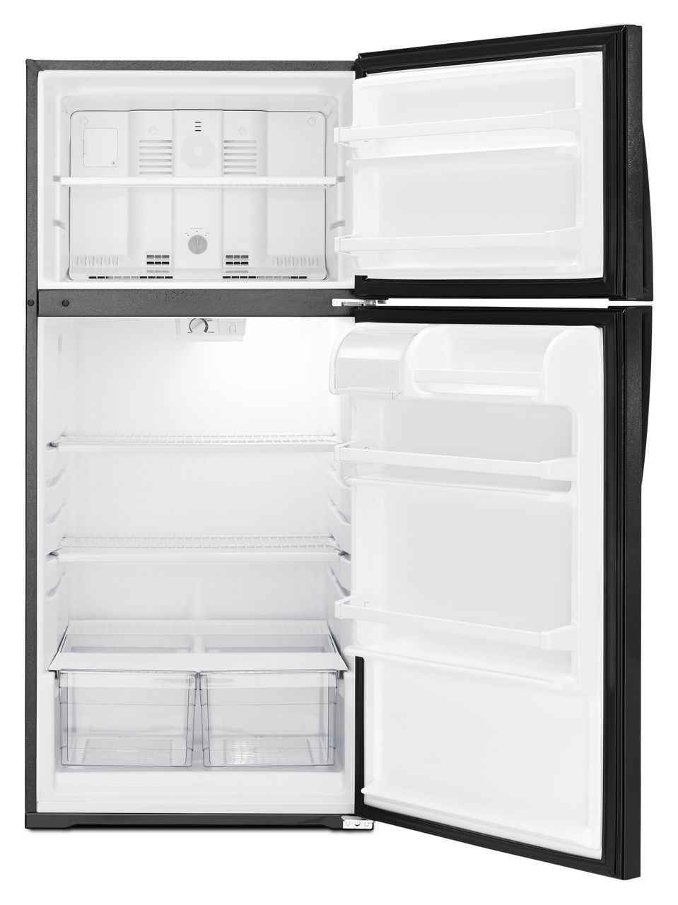 Whirlpool® 14.3 Cu. Ft. Black Top Freezer Refrigerator | Big Sandy ...