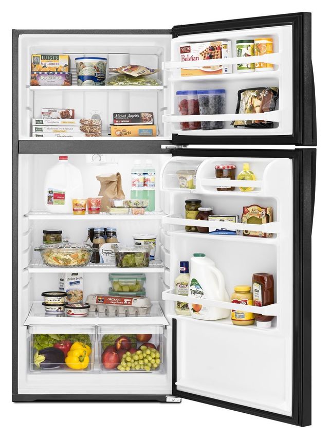 Whirlpool® 14.3 Cu. Ft. White Top Freezer Refrigerator 5