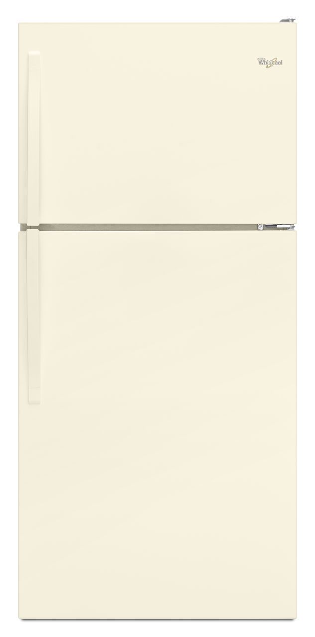 Whirlpool® 18.0 Cu. Ft. Top Freezer Refrigerator-Biscuit 0