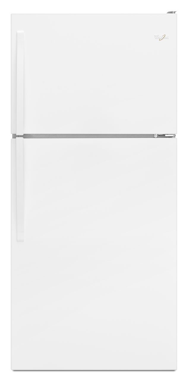 Whirlpool® 18.2 Cu. Ft. White Top Freezer Refrigerator-WRT138FZDW