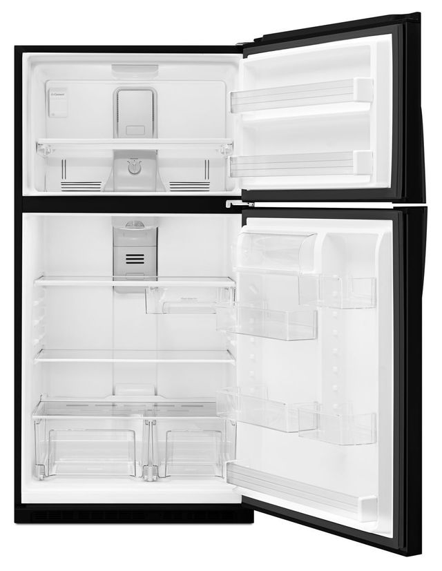 Whirlpool® 21.3 Cu. Ft. Black Top Freezer Refrigerator-5