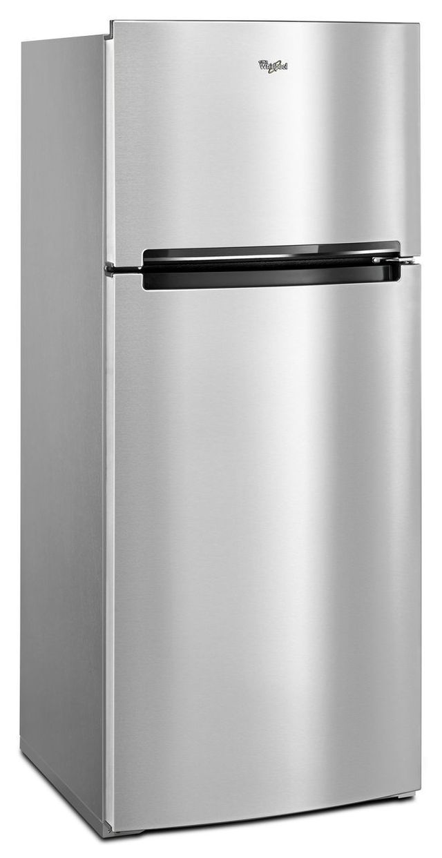 Whirlpool® 17.6 Cu. Ft. Stainless Steel Top Mount Refrigerator-1
