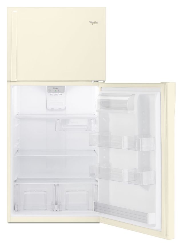 Whirlpool® 19.2 Cu. Ft. Biscuit Top Freezer Refrigerator 4