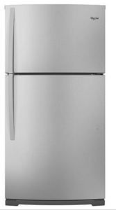 21.2 cu. ft. Top-freezer refrigerator / Energy Star / Condiment Caddy ...