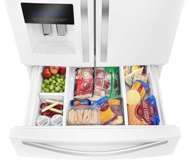 Whirlpool® 24.7 Cu. Ft. French Door Refrigerator-White Ice 5