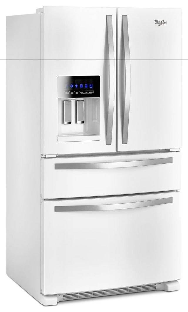Whirlpool® 24.7 Cu. Ft. French Door Refrigerator-White Ice 7