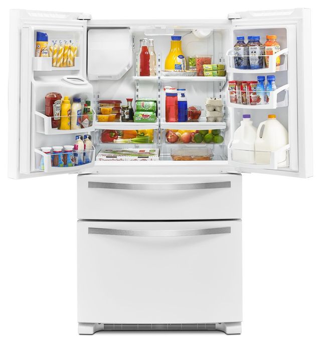Whirlpool® 24.7 Cu. Ft. French Door Refrigerator-White Ice 8
