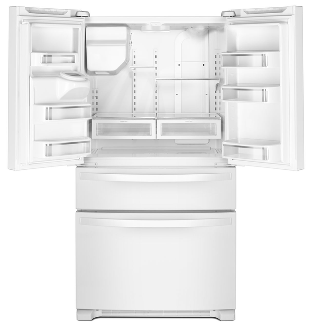 Whirlpool® 24.5 Cu. Ft. White Freestanding French Door Refrigerator-1