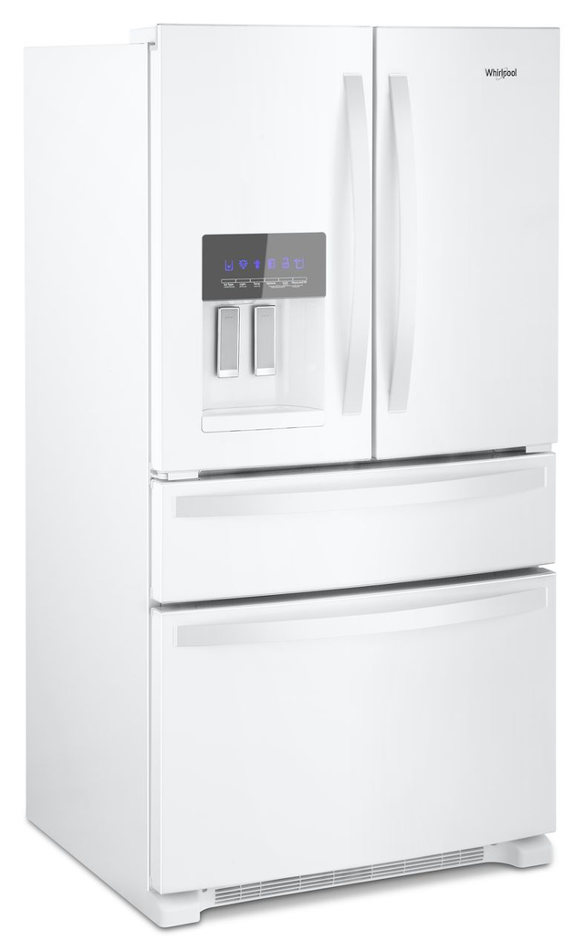 Whirlpool® 25.2 Cu. Ft. White French Door Refrigerator