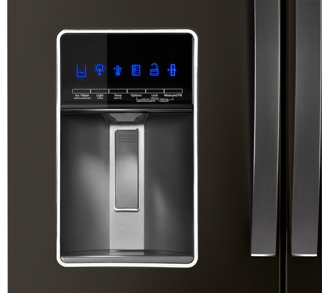 Whirlpool® 26.2 Cu. Ft. Fingerprint Resistant Black Stainless Steel French Door Refrigerator-3