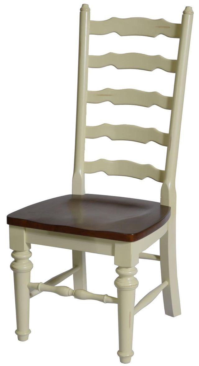 TEI Windswept Ladder Back Side Chair