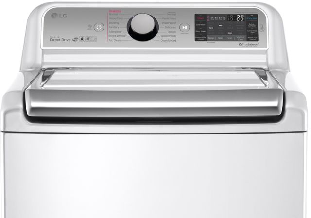 LG 5.2 Cu. Ft. White Top Load Washer 2