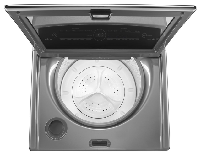 Whirlpool® Cabrio® 5.3 Cu. Ft. White Steam High Efficiency Top Load Washer 4