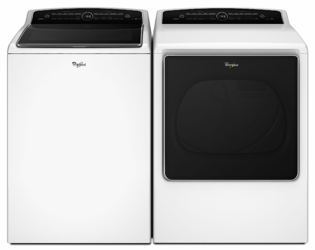 Whirlpool® Cabrio® 5.3 Cu. Ft. White Steam High Efficiency Top Load Washer 9