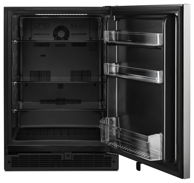 Réfrigérateur sous le comptoir de 24 po Whirlpool® de 5,1 pi³ - Acier inoxydable 1