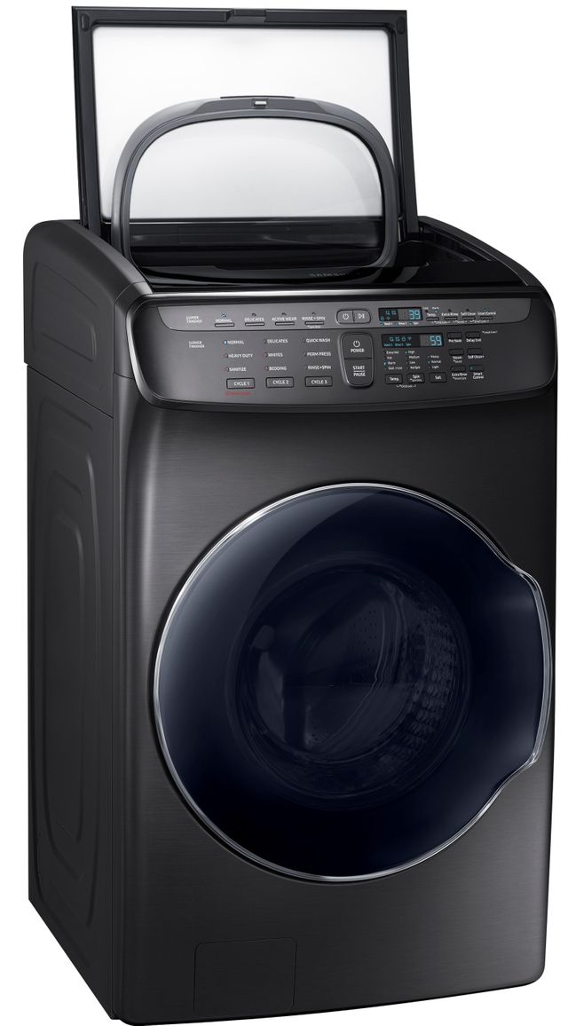 Samsung 5.5 Cu. Ft. White Front Load Washer 9