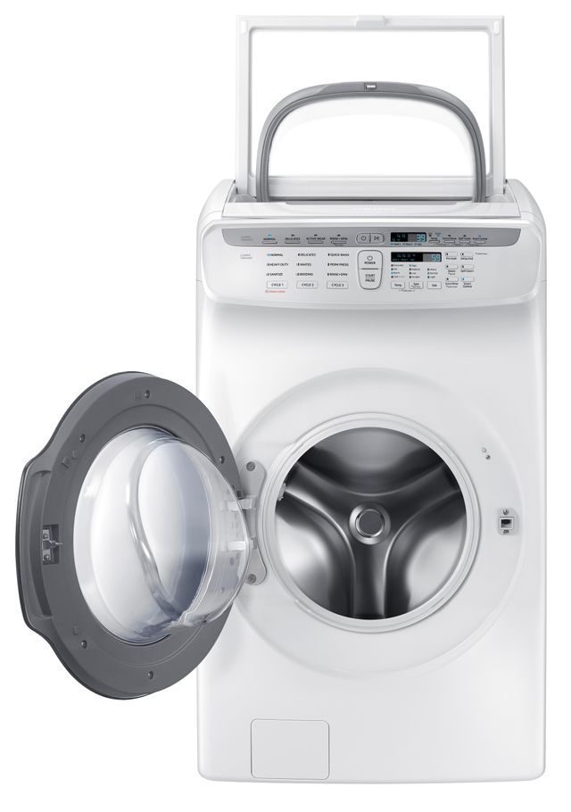 Samsung 5.5 Cu. Ft. White Front Load Washer 2