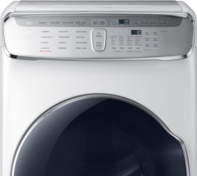 Samsung 6.0 Cu. Ft. White Front Load Washer 1