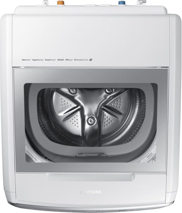 Samsung 6.0 Cu. Ft. White Front Load Washer 8