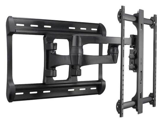 Sanus® HDpro™ Series Black Full-Motion Dual Extension Arms Wall Mount 4