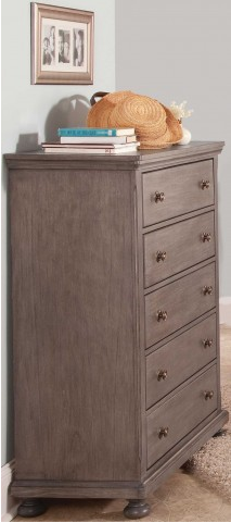 New Classic® Home Furnishings Allegra Pewter Youth Chest