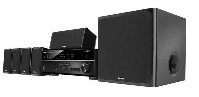 Yamaha 5.1 Channel Home Theater System-Black