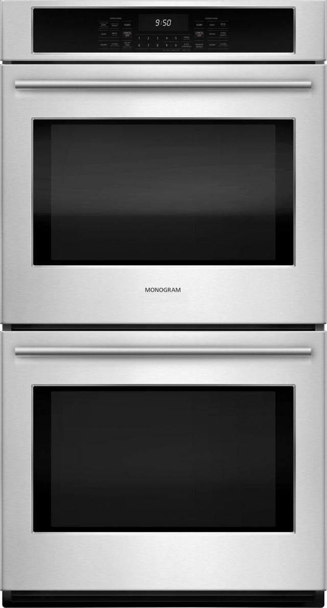 Monogram® 27" Electric Double Wall Oven-Stainless Steel