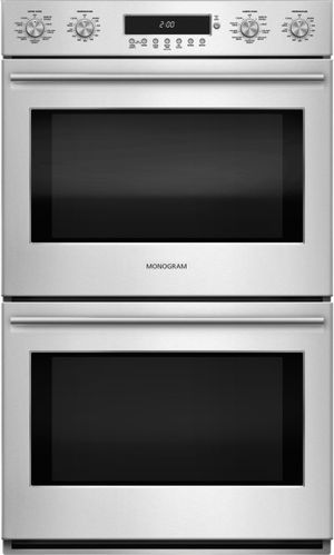 Monogram® 30" Electronic Convection Double Wall Oven-Stainless Steel