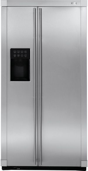 Monogram® 23.2 Cu. Ft. Side-by-Side Refrigerator-Stainless Steel