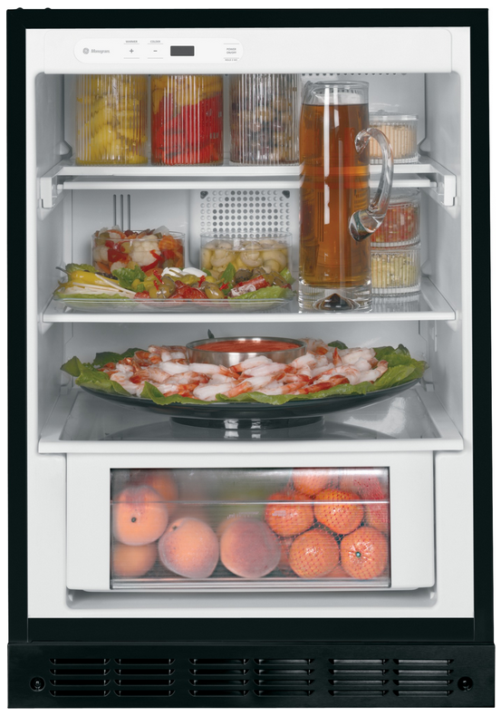 Monogram® 5.4 Cu. Ft. Stainless Steel Under the Counter Refrigerator 1